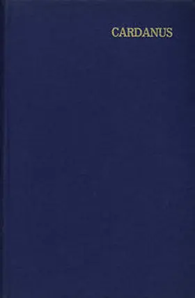  Hieronymus Cardanus: Opera Omnia | Buch |  Sack Fachmedien