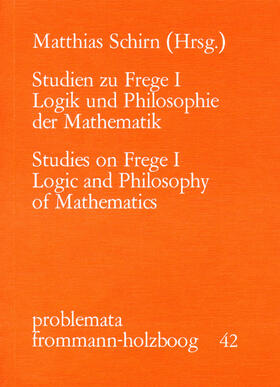 Schirn |  Studien zu Frege I | Buch |  Sack Fachmedien