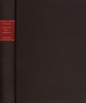 Hinske |  Forschungen und Materialien zur deutschen Aufklärung / Abteilung III: Indices. Lambert-Index. Band 4: Stellenindex zu Johann Heinrich Lambert ›Anlage zur Architectonic II‹ | Buch |  Sack Fachmedien