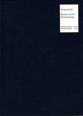 Rotenstreich |  Reason and Its Manifestations | Buch |  Sack Fachmedien