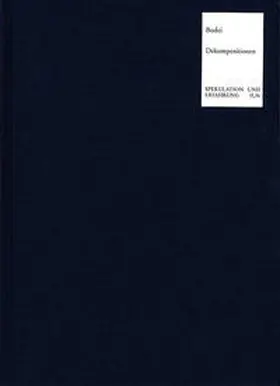Bodei |  Dekompositionen | Buch |  Sack Fachmedien