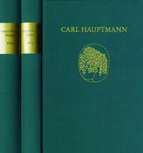 Hauptmann / Berger / Roloff |  Carl Hauptmann: Sämtliche Werke / XVI,1-2: Briefe II | Buch |  Sack Fachmedien