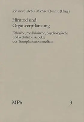 Ach / Quante |  Hirntod und Organverpflanzung | Buch |  Sack Fachmedien