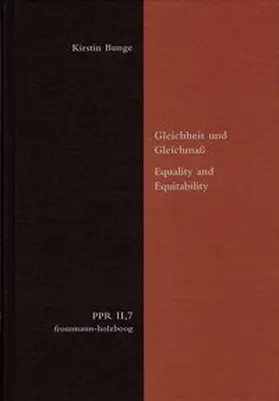 Bunge / Duve / Fidora |  Gleichheit und Gleichmaß | Buch |  Sack Fachmedien