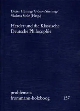 Holzboog |  Herder und die Klassische Deutsche Philosophie | Buch |  Sack Fachmedien