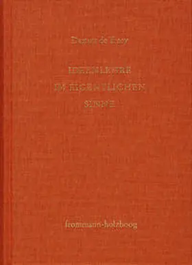 Destutt de Tracy |  Antoine Louis Claude Destutt de Tracy: Grundzüge einer Ideenlehre / Band I: Ideenlehre im eigentlichen Sinne | Buch |  Sack Fachmedien