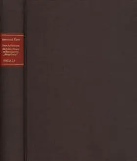 Kant / Hinske / Scholz |  Forschungen und Materialien zur deutschen Aufklärung / Abteilung I: Texte zur Philosophie der deutschen Aufklärung. Immanuel Kant: Neue Reflexionen. Die frühen Notate zu Baumgartens ›Metaphysica‹ | Buch |  Sack Fachmedien