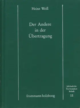 Weiss |  Der Andere in der Übertragung | eBook | Sack Fachmedien