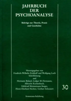Eickhoff / Beland / Loch | Jahrbuch der Psychoanalyse / Band 30 | E-Book | sack.de