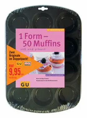 Spaeth |  1 Form - 50 Muffins. Mit Kaiser 12-Loch Muffinform | Buch |  Sack Fachmedien