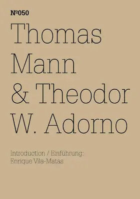 Mann |  Thomas Mann & Theodor W. Adorno | eBook | Sack Fachmedien