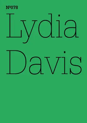 Davis | Lydia Davis | E-Book | sack.de