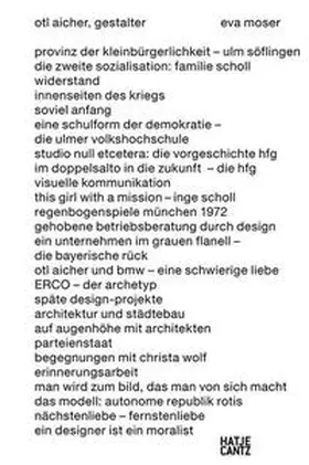 Moser |  Otl Aicher | Buch |  Sack Fachmedien