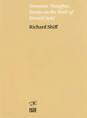 Shiff |  Richard Shiff. Sensuous Thoughts | Buch |  Sack Fachmedien