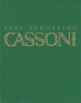 Schubring |  Cassoni. Truhen und Truhenbilder der italienischen Frührenaissance | Buch |  Sack Fachmedien