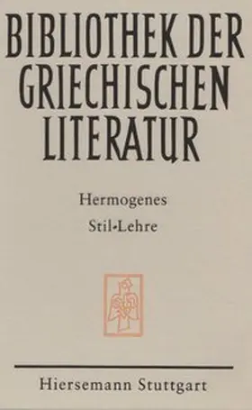 Hermogenes |  Stil-Lehre | Buch |  Sack Fachmedien