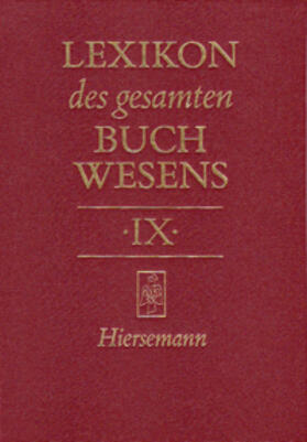 Pflug |  Lexikon des gesamten Buchwesens | Buch |  Sack Fachmedien