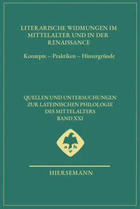 Bieritz / Brinkmann / Haye |  Literarische Widmungen im Mittelalter und in der Renaissance | Buch |  Sack Fachmedien