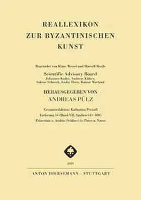 Pülz |  Reallexikon zur byzantinischen Kunst | Buch |  Sack Fachmedien