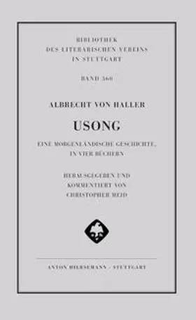 Meid |  Albrecht von Haller: Usong | Buch |  Sack Fachmedien