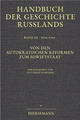 Hellmann / Zernack / Schramm |  Handbuch der Geschichte Russlands | Buch |  Sack Fachmedien