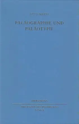Mazal / Otto |  Paläographie und Paläotypie | Buch |  Sack Fachmedien
