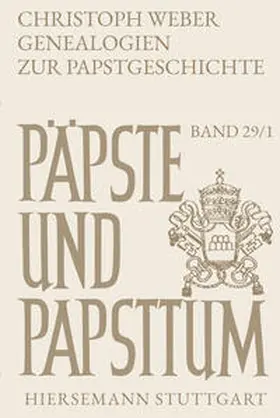 Weber / Becker |  Genealogien zur Papstgeschichte | Buch |  Sack Fachmedien