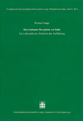 Saage |  Darwinismus-Rezeption von links | Buch |  Sack Fachmedien