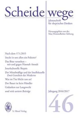 Max Himmelheber-Stiftung GmbH / Sauer |  Scheidewege | Buch |  Sack Fachmedien