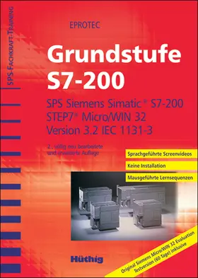 EPROTEC GmbH |  SPS-Fachkrafttraining. Grundstufe S7-200. CD-ROM | Sonstiges |  Sack Fachmedien