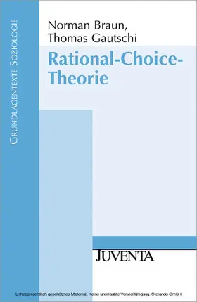 Braun / Gautschi | Rational-Choice-Theorie | E-Book | sack.de
