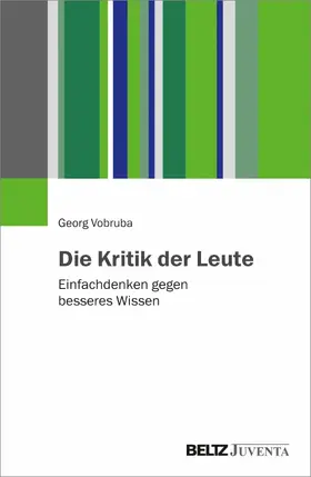 Vobruba | Die Kritik der Leute | E-Book | www2.sack.de