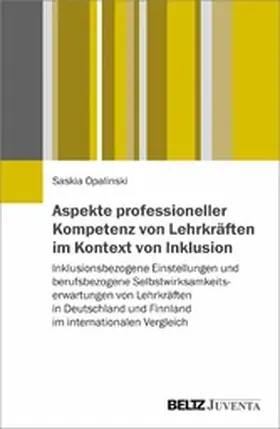 Opalinski |  Aspekte professioneller Kompetenz von Lehrkräften im Kontext von Inklusion | eBook | Sack Fachmedien
