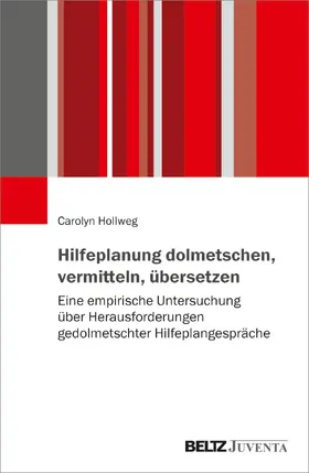 Hollweg |  Hilfeplanung dolmetschen, vermitteln, übersetzen | Buch |  Sack Fachmedien