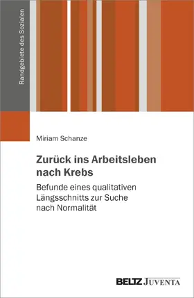 Schanze-Cichos |  Zurück ins Arbeitsleben nach Krebs | Buch |  Sack Fachmedien