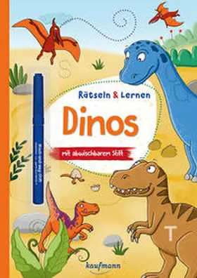 Kamlah |  Rätseln & Lernen - Dinos | Buch |  Sack Fachmedien