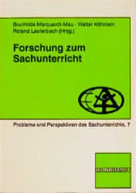 Marquardt-Mau / Köhnlein / Lauterbach |  Forschung zum Sachunterricht | Buch |  Sack Fachmedien