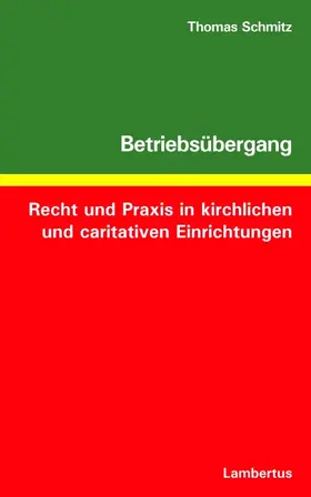 Schmitz |  Betriebsübergang | Buch |  Sack Fachmedien