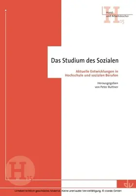Buttner | Das Studium des Sozialen | E-Book | www2.sack.de