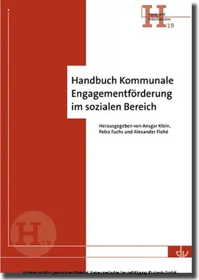 Klein / Fuchs / Flohé | Handbuch Kommunale Engagementförderung im sozialen Bereich | E-Book | sack.de