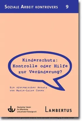 Conen |  Kinderschutz: Kontrolle oder Hilfe zur Veränderung? | eBook | Sack Fachmedien