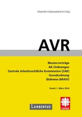 Deutscher Caritasverband / Verlag |  AVR Buchausgabe 2024 | eBook | Sack Fachmedien