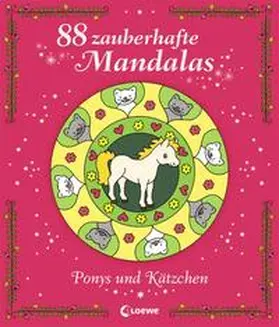  88 zauberhafte Mandalas – Ponys und Kätzchen | Buch |  Sack Fachmedien