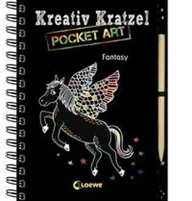  Kreativ-Kratzel Pocket Art: Fantasy | Buch |  Sack Fachmedien