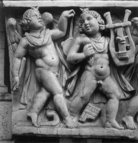 Matz / Andreae |  Die antiken Sarkophagreliefs / Meerwesen, Eroten, Musen, Jahreszeiten / Die stadtrömischen Eroten-Sarkophage. Erster Faszikel - Meerwesen, Musen, Eroten, Jahreszeiten: Dionysische Themen | Buch |  Sack Fachmedien