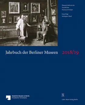  Jahrbuch der Berliner Museen. Jahrbuch der Preussischen Kunstsammlungen. Neue Folge / Jahrbuch der Berliner Museen 60. Band (2018/2019) | Buch |  Sack Fachmedien