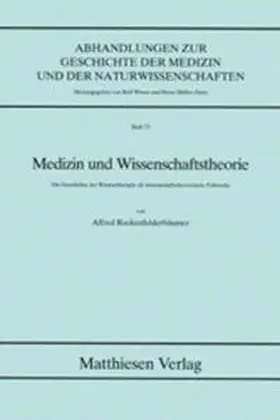 Reckenfelderbäumer |  Medizin und Wissenschaftstheorie | Buch |  Sack Fachmedien
