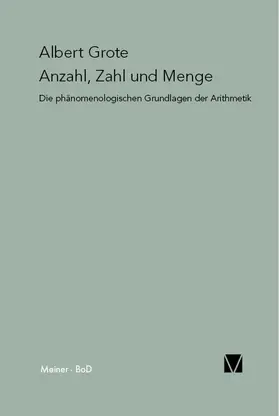 Grote |  Anzahl, Zahl und Menge | Buch |  Sack Fachmedien