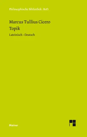 Cicero / Zekl | Topik | Buch | 978-3-7873-0591-9 | www2.sack.de