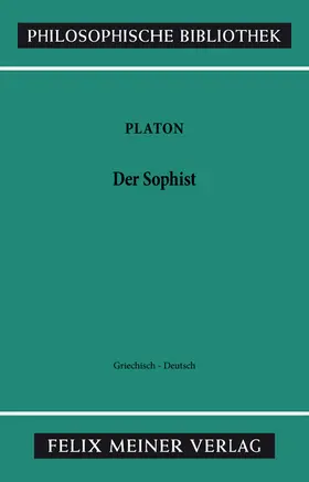 Platon / Wiehl |  Der Sophist | Buch |  Sack Fachmedien
